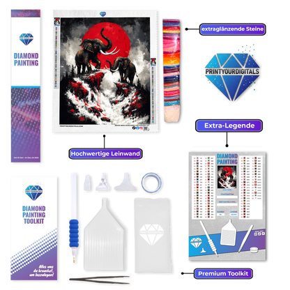 Diamond Painting – Die Wächter des Blutmondes