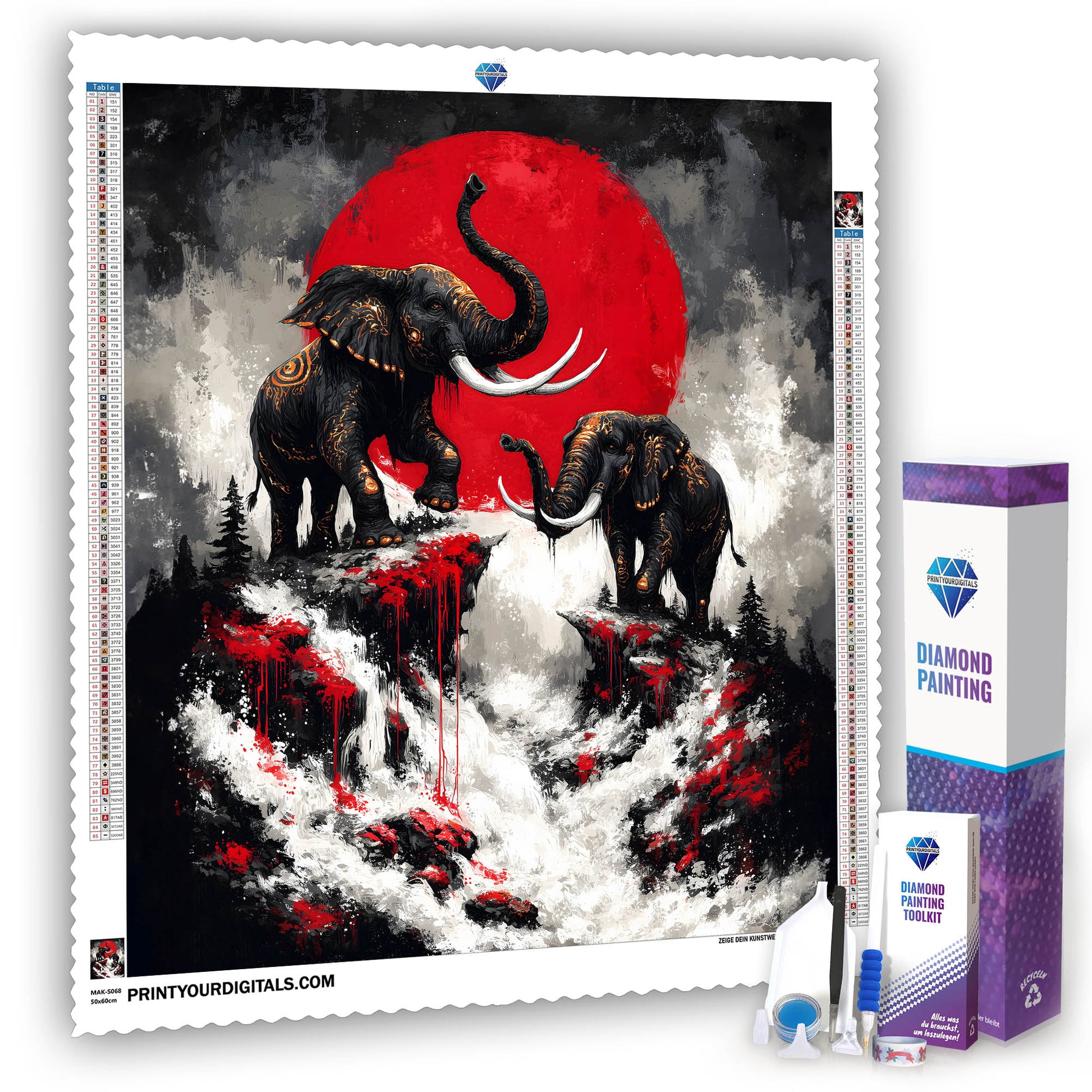 Diamond Painting – Die Wächter des Blutmondes