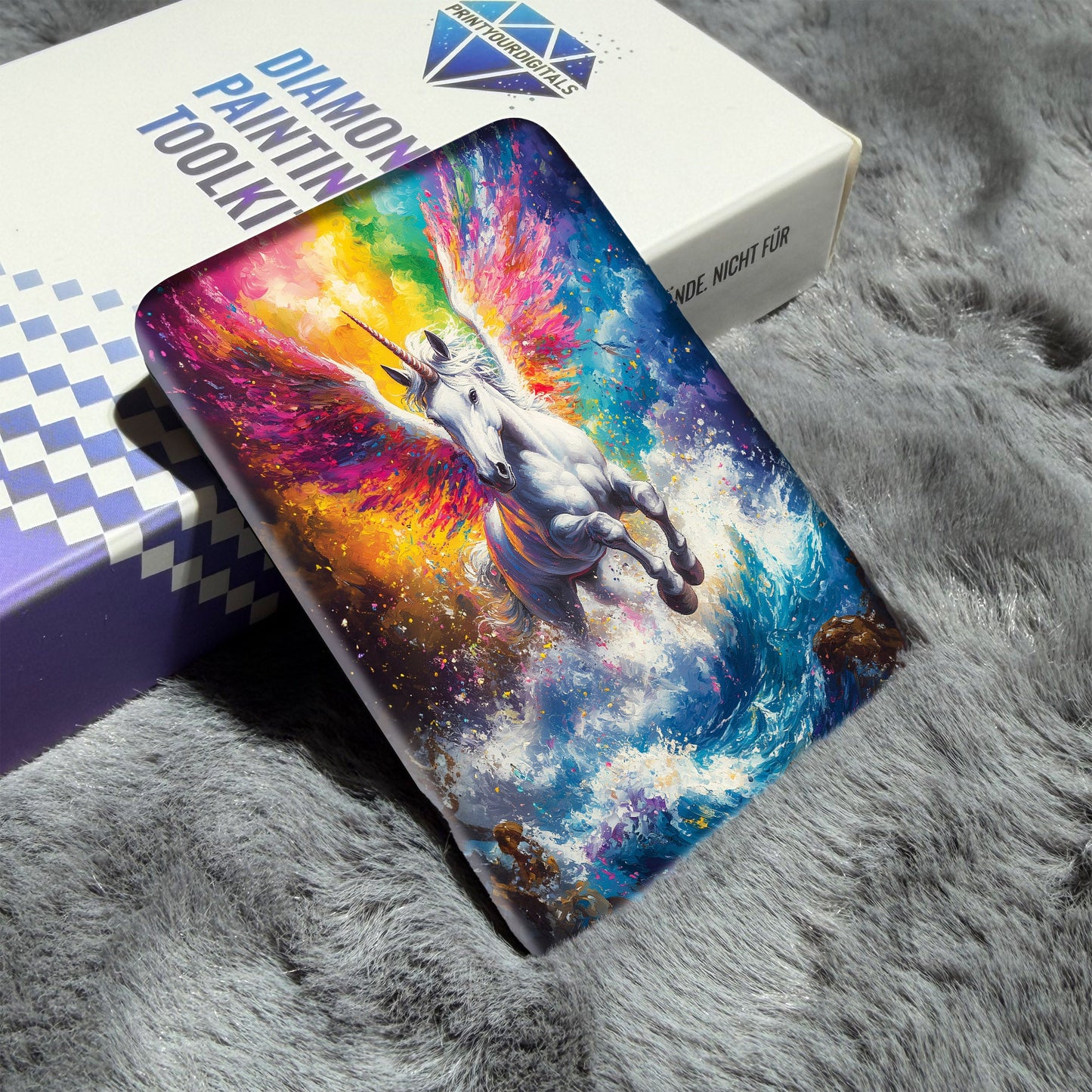 Cover Minder – Regenbogensturm des Einhorn