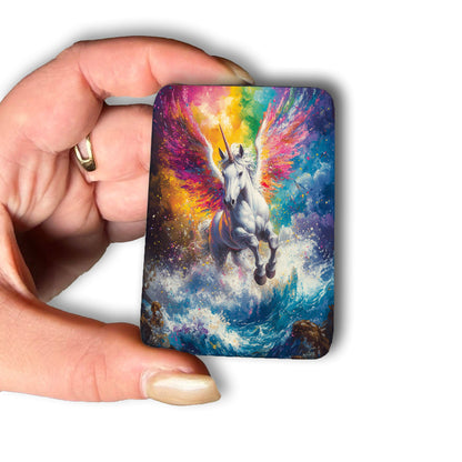 Cover Minder – Regenbogensturm des Einhorn