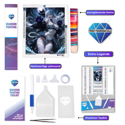 Diamond Painting – Mondpfote Maria