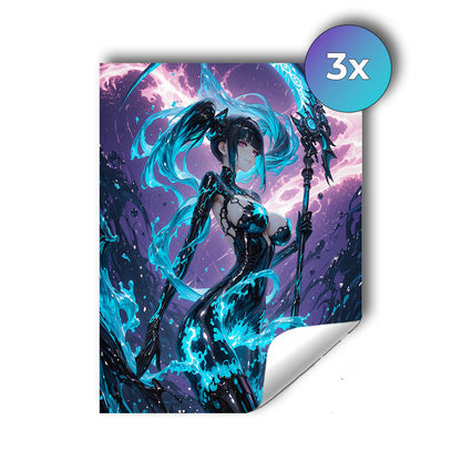 Sticker – Azurwächterin Amy