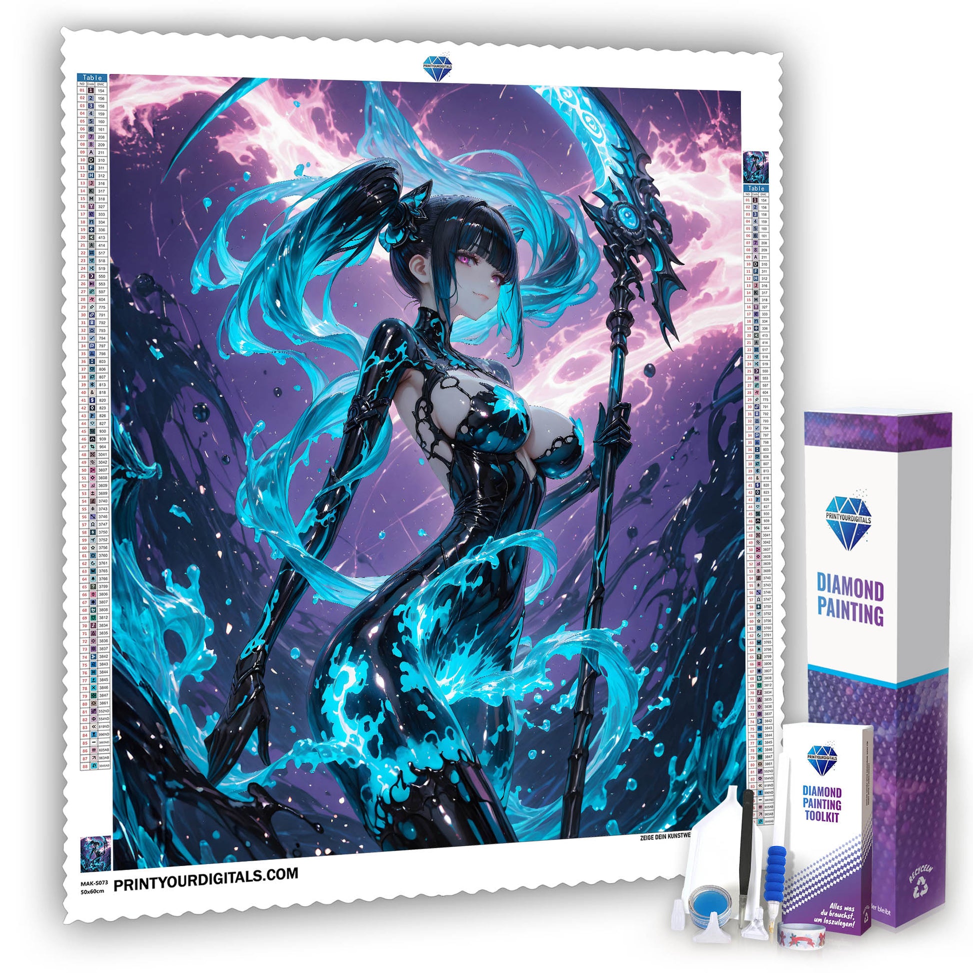 Diamond Painting – Azurwächterin Amy