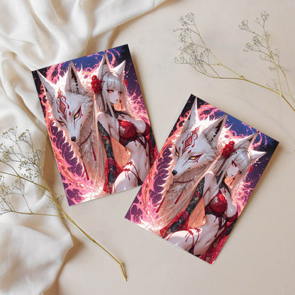 Sticker – Flammenlady Flavia