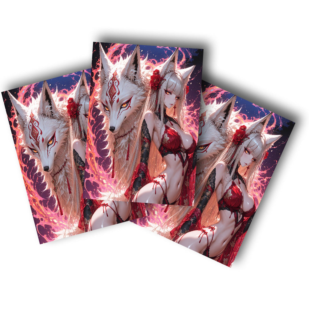 Sticker – Flammenlady Flavia