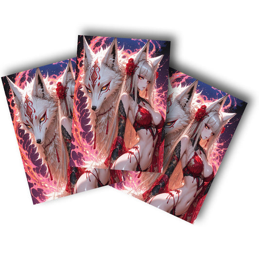Sticker – Flammenlady Flavia