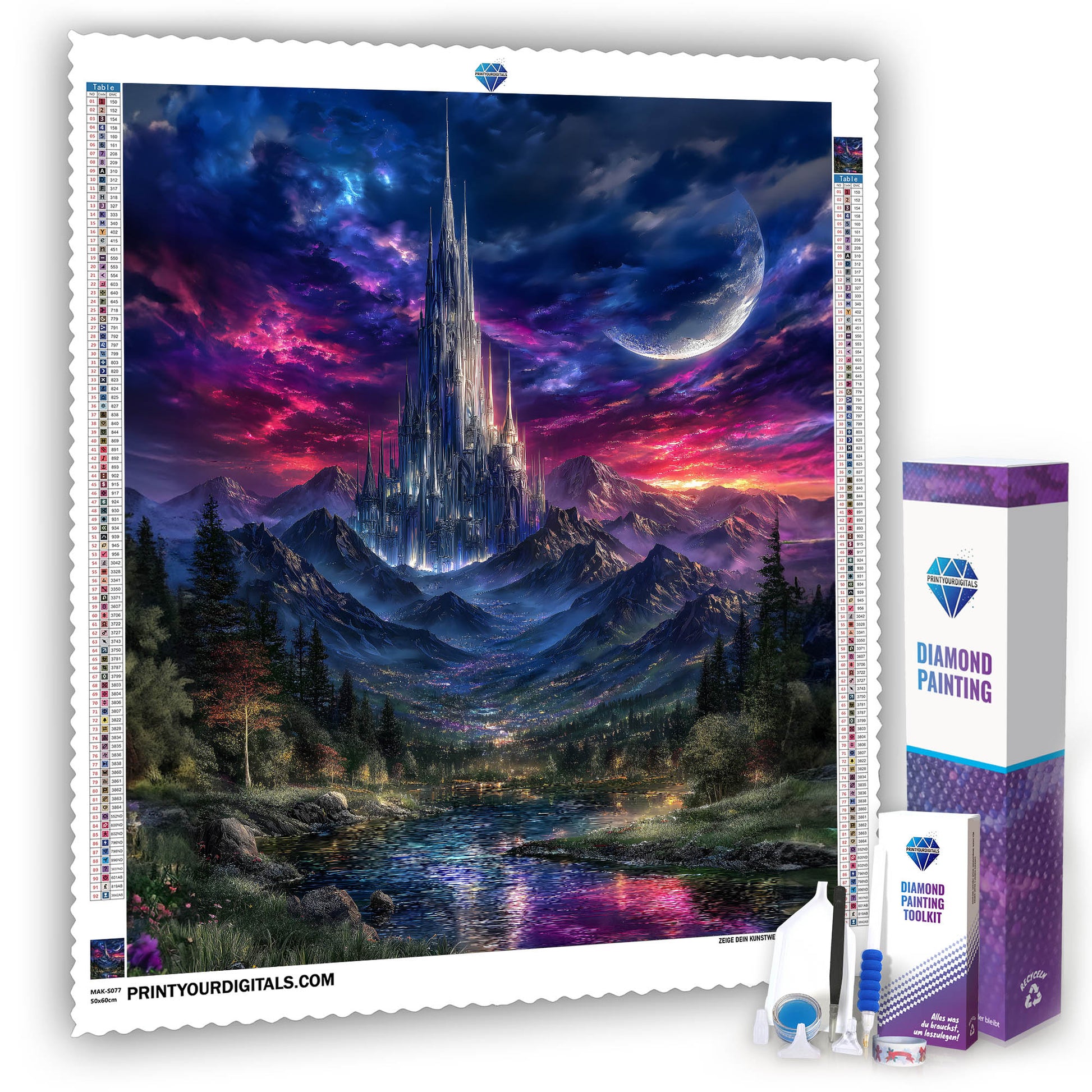 Diamond Painting – Kristallstadt