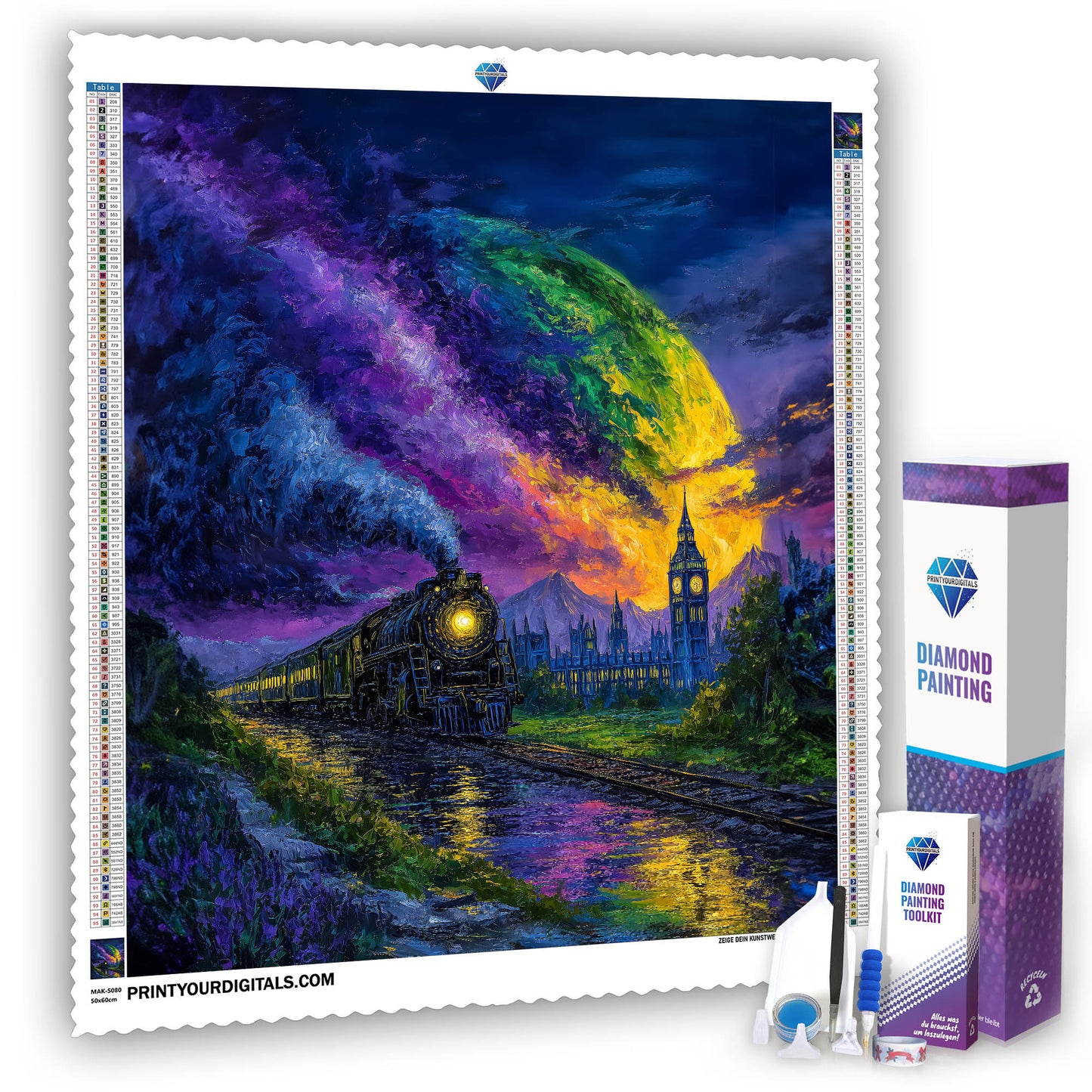 Diamond Painting – Farbenzug