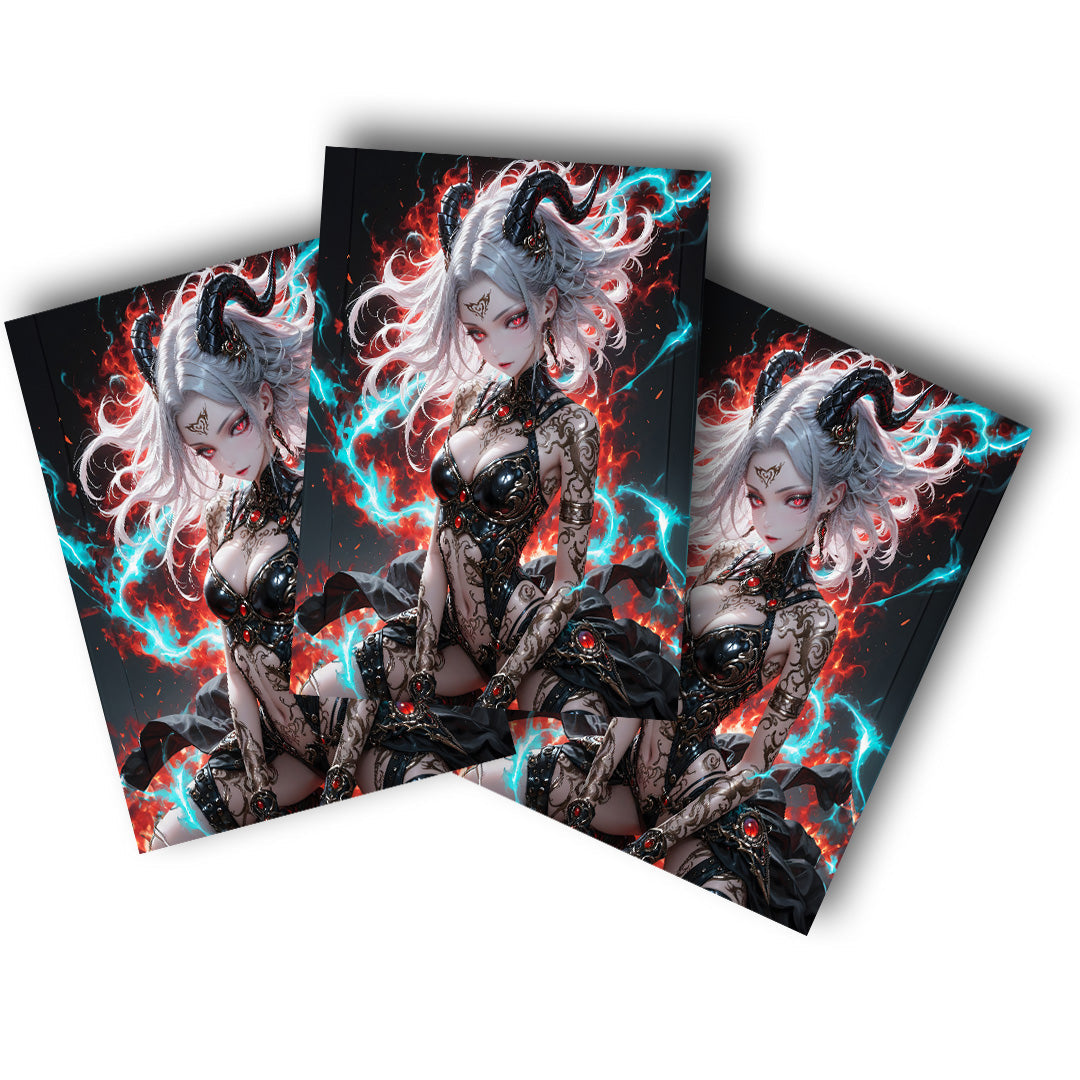 Sticker – Dämonin Flammenpakt