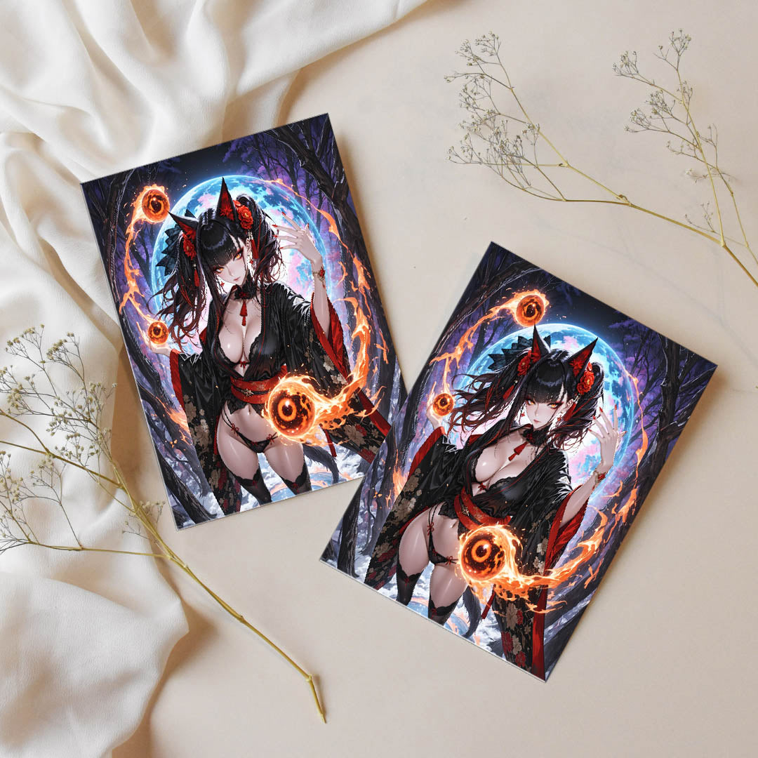 Sticker – Feuermagierin Fantasia