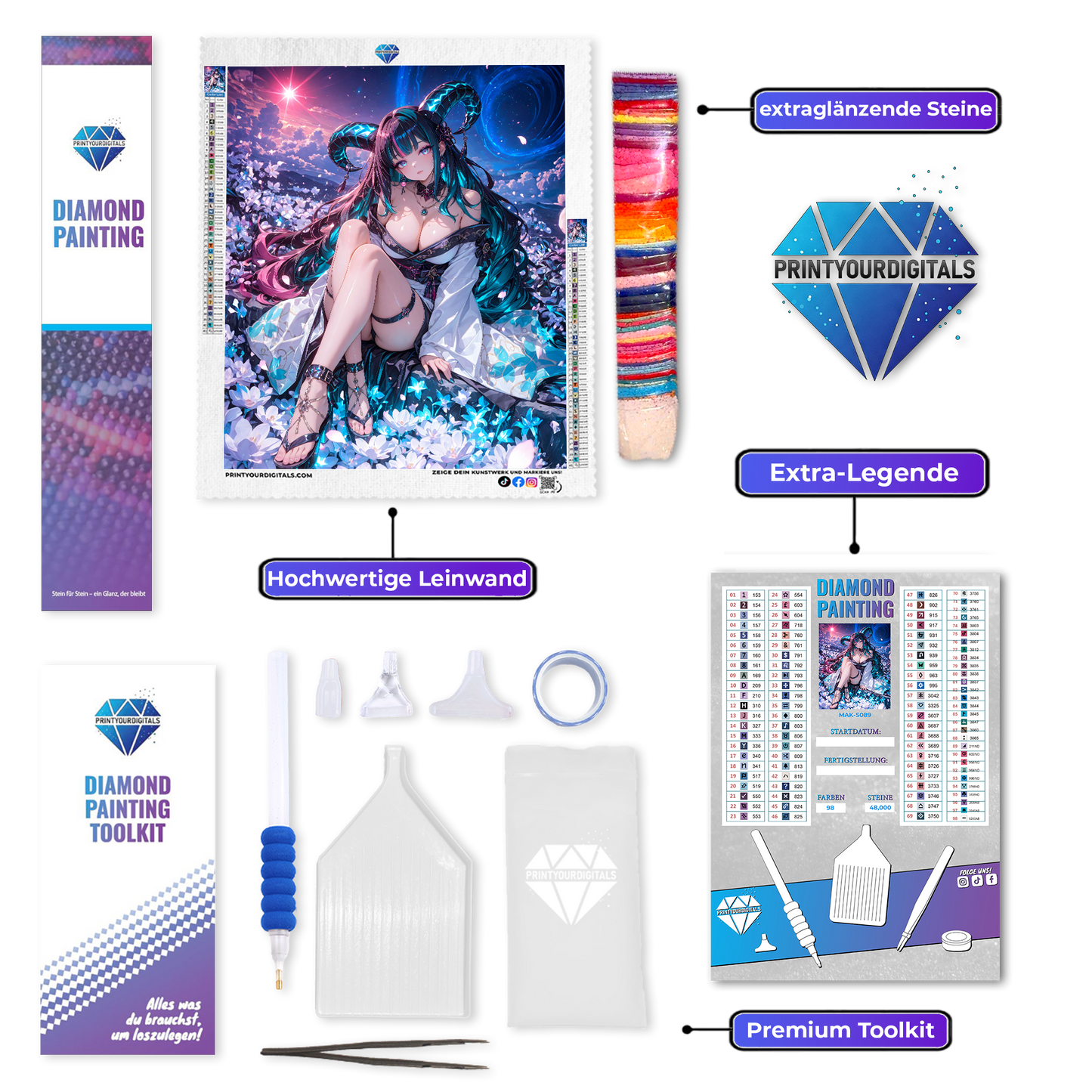 Diamond Painting – Daria Sturmtochter