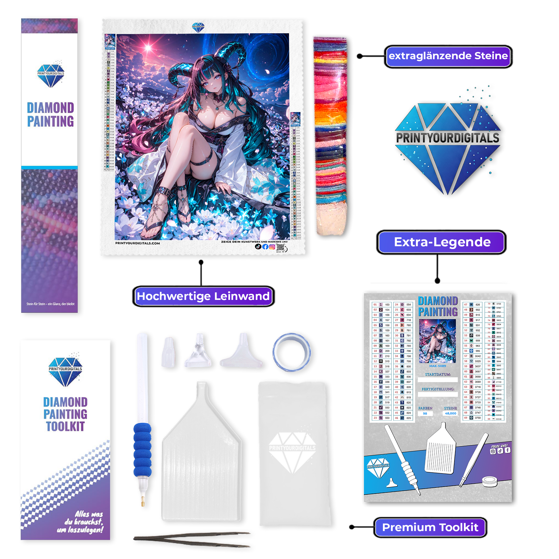 Diamond Painting – Daria Sturmtochter