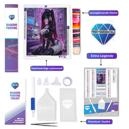 Diamond Painting – Dunkle Krankenschwester