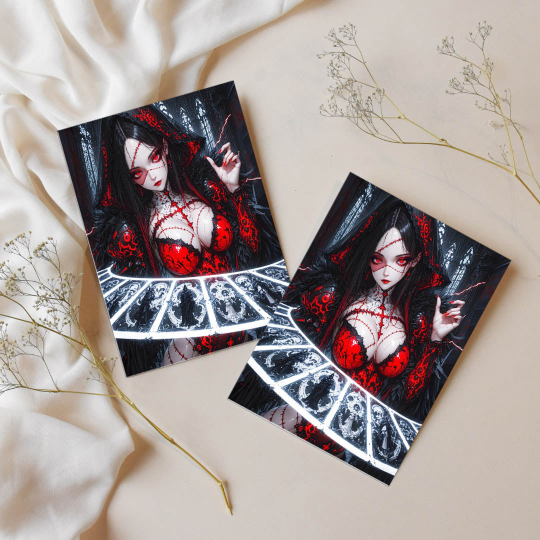 Sticker – Crimson Magierin