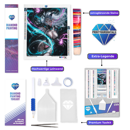 Diamond Painting – Arkane Magierin