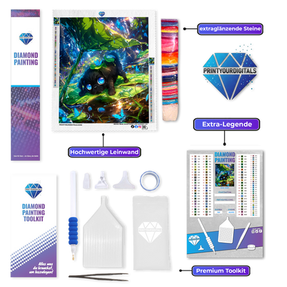 Diamond Painting - Sparky the Unicorn