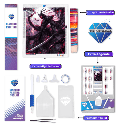 Diamond Painting – Samurai Kharon