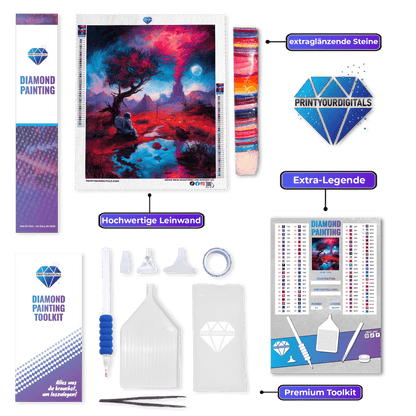 Diamond Painting – Stille Beobachter