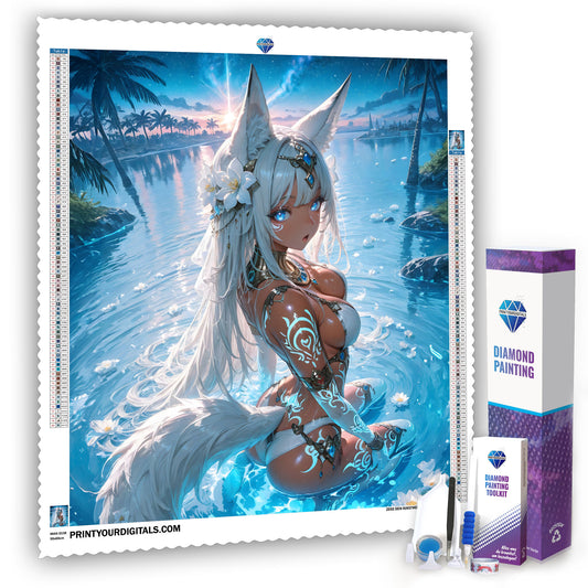 Diamond Painting – Wassergöttin Saphira