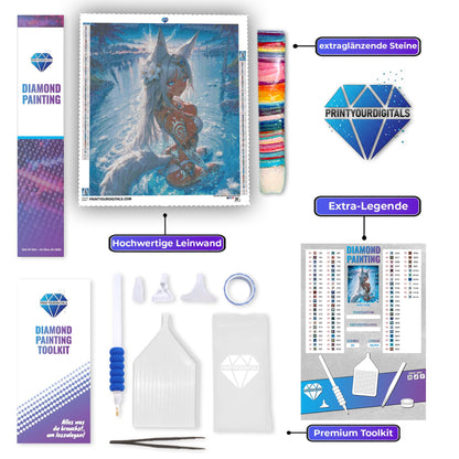 Diamond Painting – Wassergöttin Saphira
