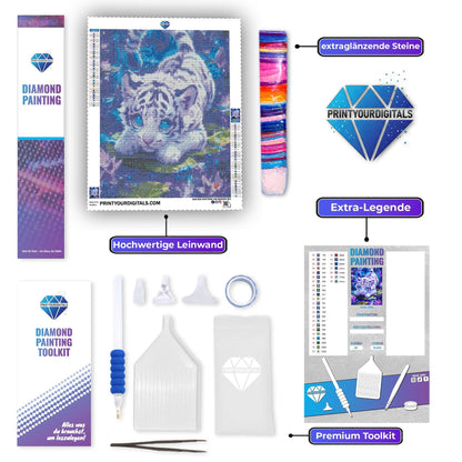 Diamond Painting – Streifenzauber Bali