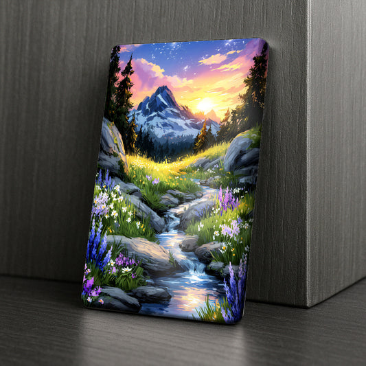 Cover Minder – Sonnenaufgang im Bergtal