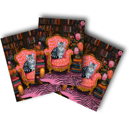 Sticker – Katzenbibliothek