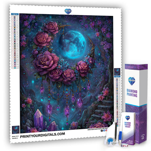 Diamond Painting – Mystischer Traumfänger