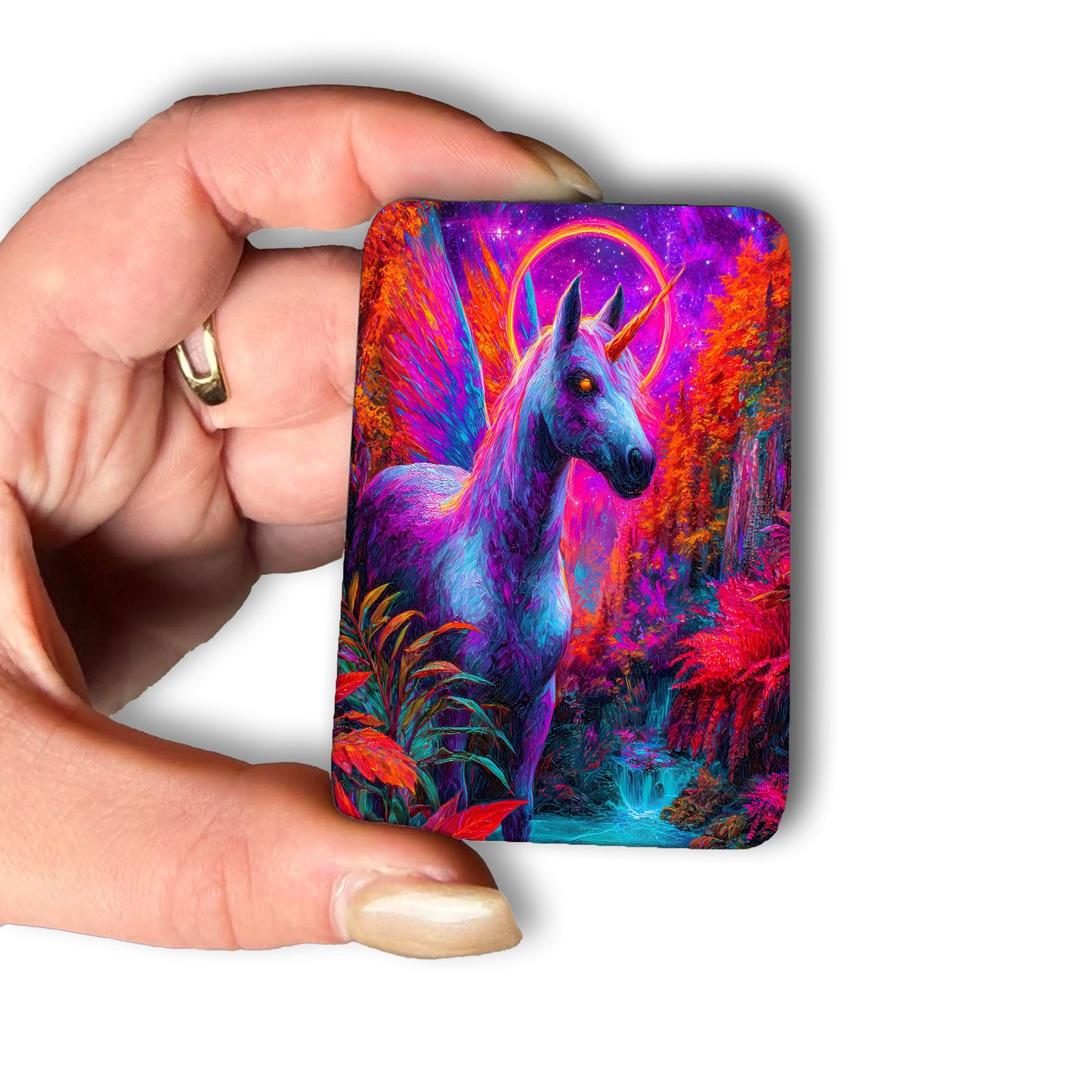 Cover Minder – Farbenrausch Einhorn