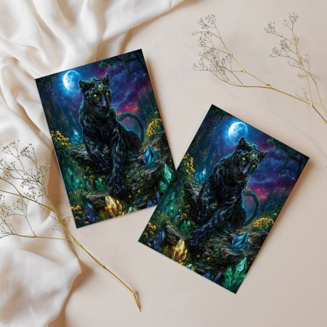 Sticker – Mondpanther Luna