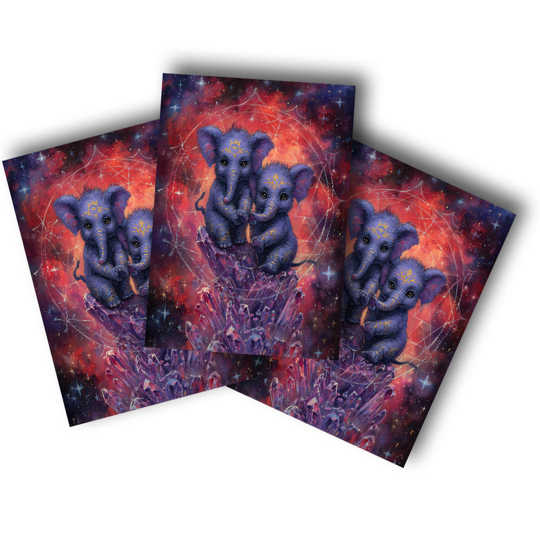 Sticker – Lars und Luna Elefant