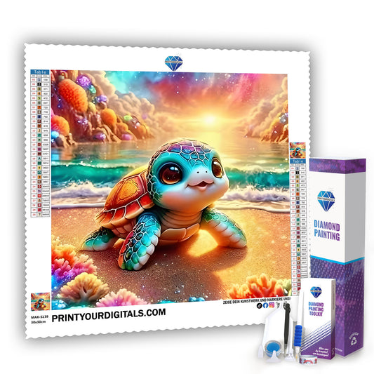 Diamond Painting – Turtle Magic