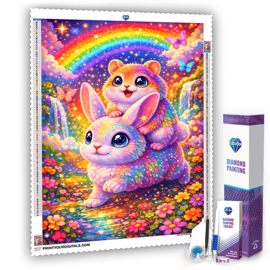 Diamond Painting – Regenbogenfreunde