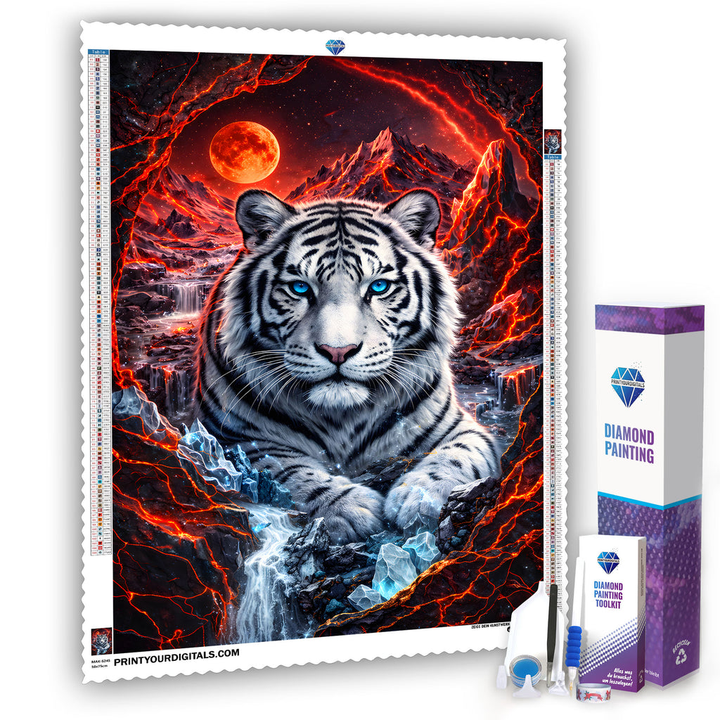 Diamond Painting - Inferno Tiger