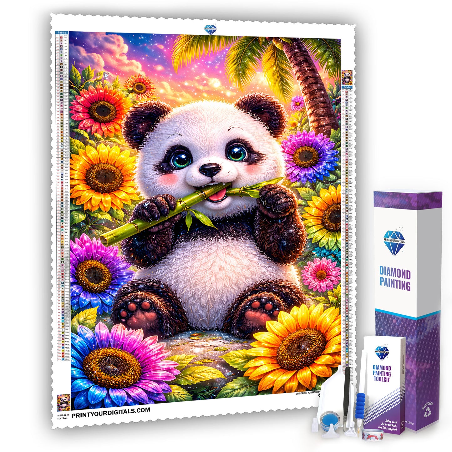Diamond Painting - Panda Fynn