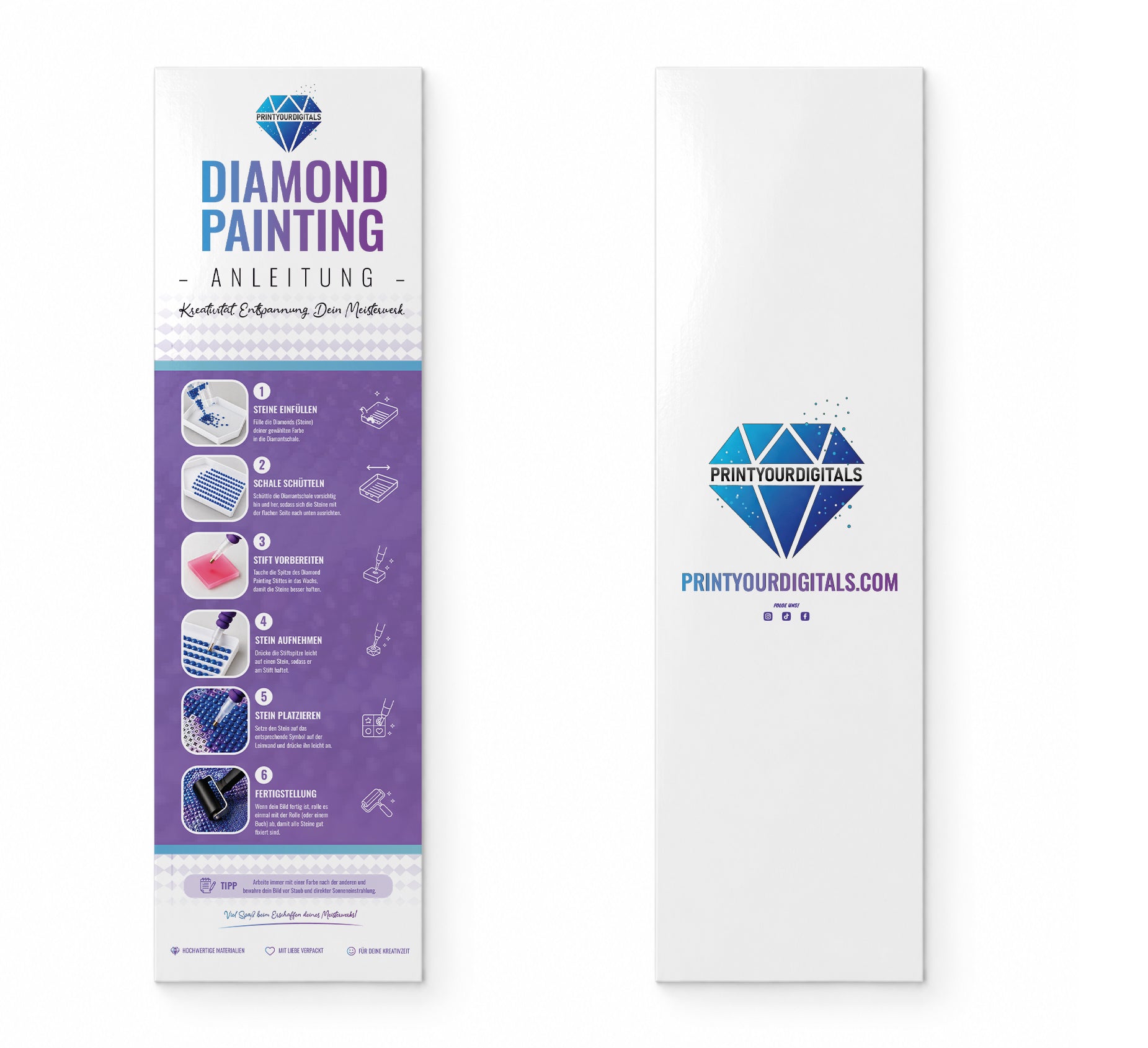 Diamond Painting Anleitung von PrintYourDigitals