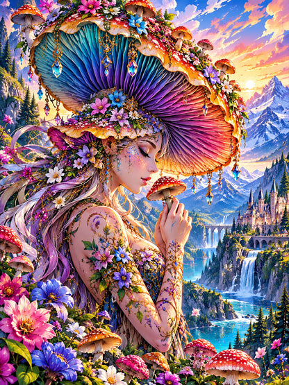 Diamond Painting - Königin des Pilzreichs