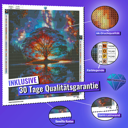 Diamond Painting - Brücke im Sternenlicht