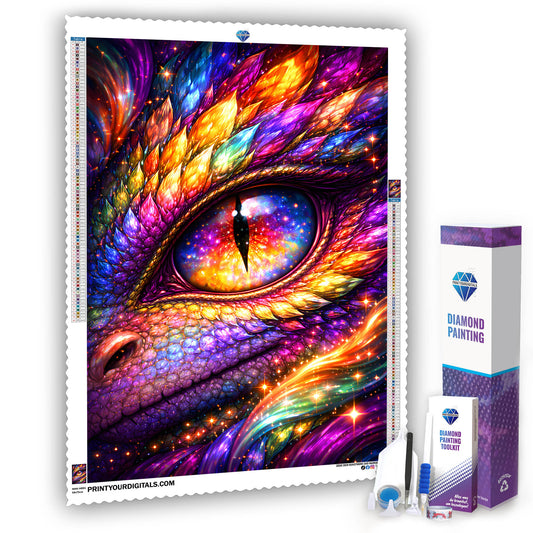 Diamond Painting – Regenbogendrache