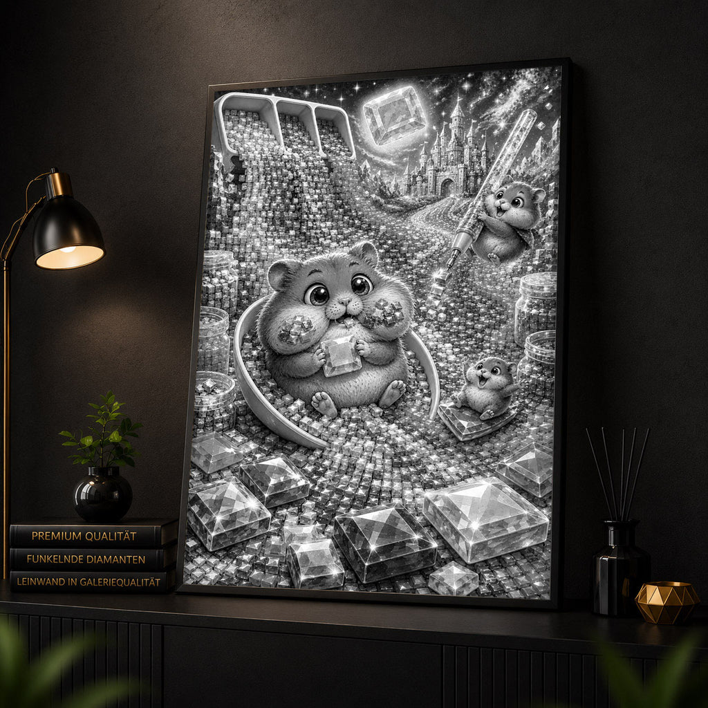 Mystery Painting - Steinchendieb Tipsi