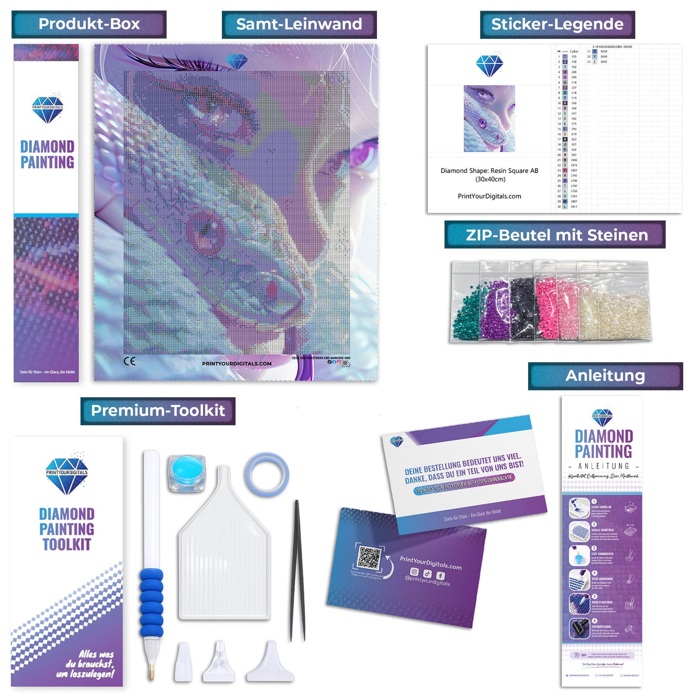Diamond Painting - Gift & Glanz