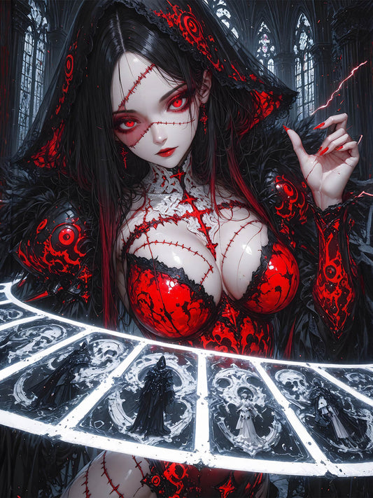 Diamond Painting – Crimson Magierin