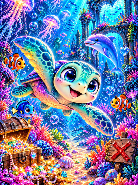 Diamond Painting - Schatzsuche
