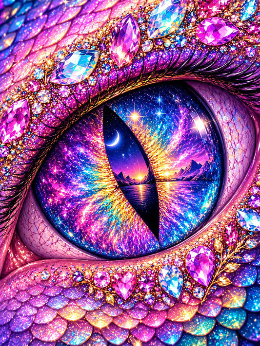 Diamond Painting – Auge der Sternenwelten