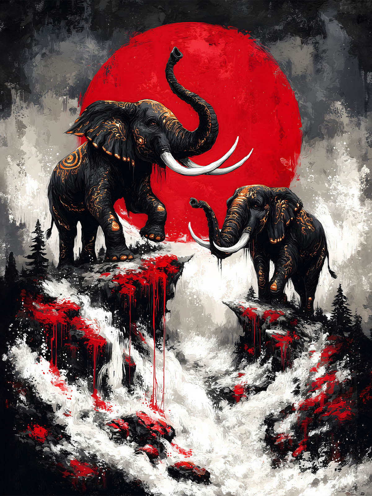 Diamond Painting – Die Wächter des Blutmondes