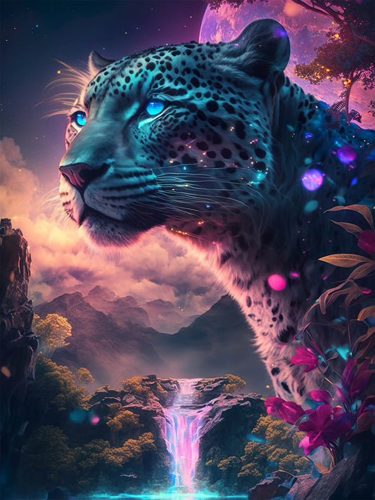 Diamond Painting - Wächter des Dschungels