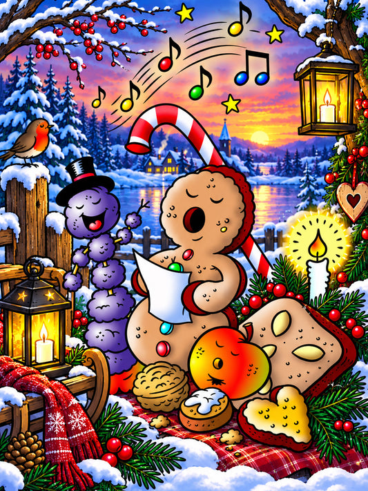 Diamond Painting - Süße Weihnachtslieder