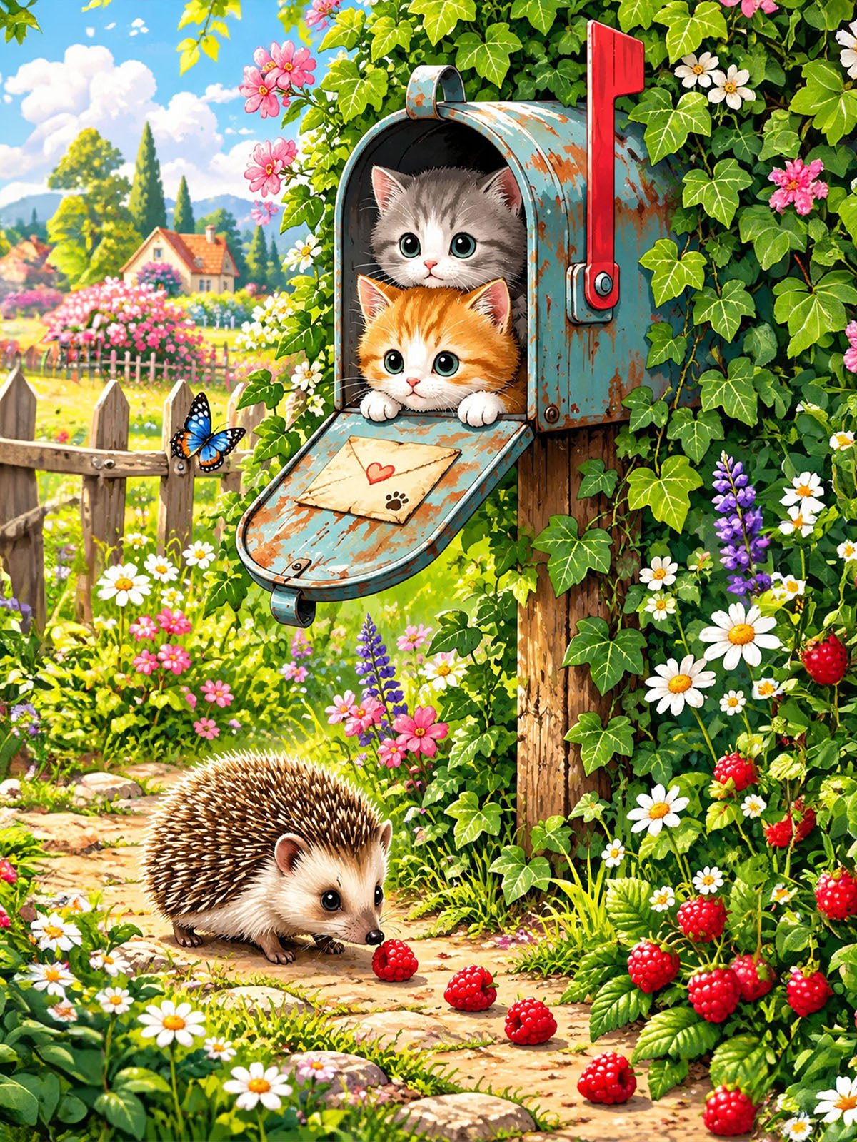 Diamond Painting - Post ist da!