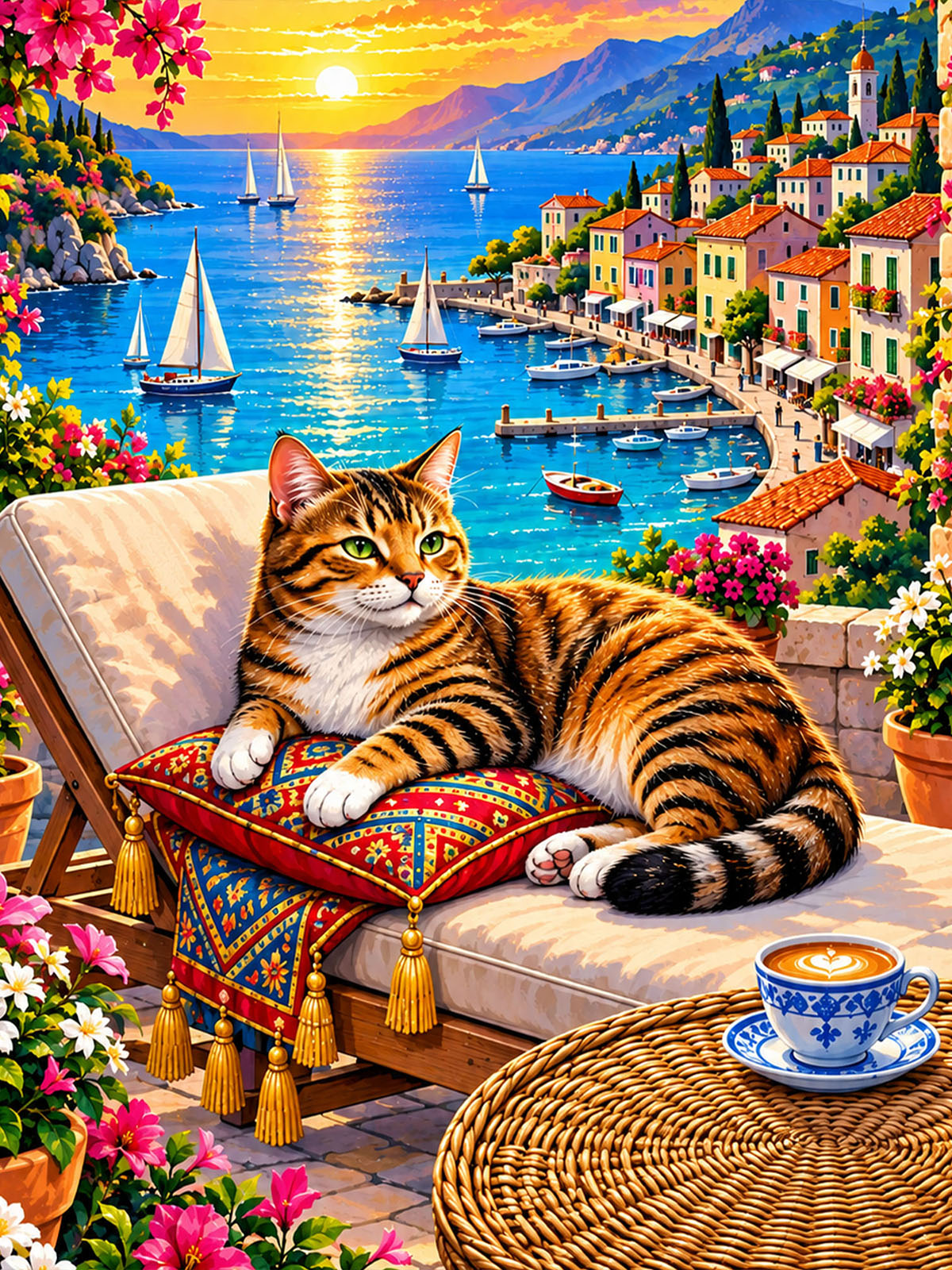 Diamond Painting - Urlaubsfieber