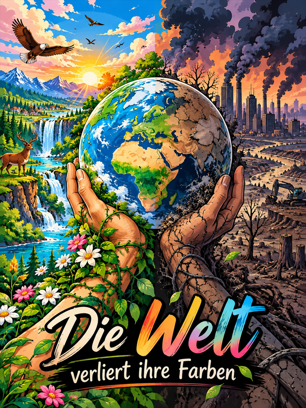 Diamond Painting - Planetenrettung